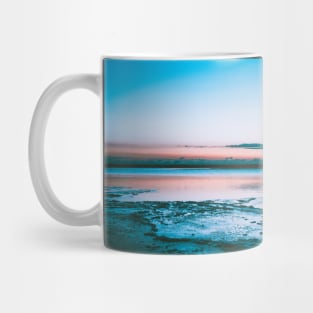 Dawn at an Icy Beach in Tracadie, New Brunswick Canada v2 Mug